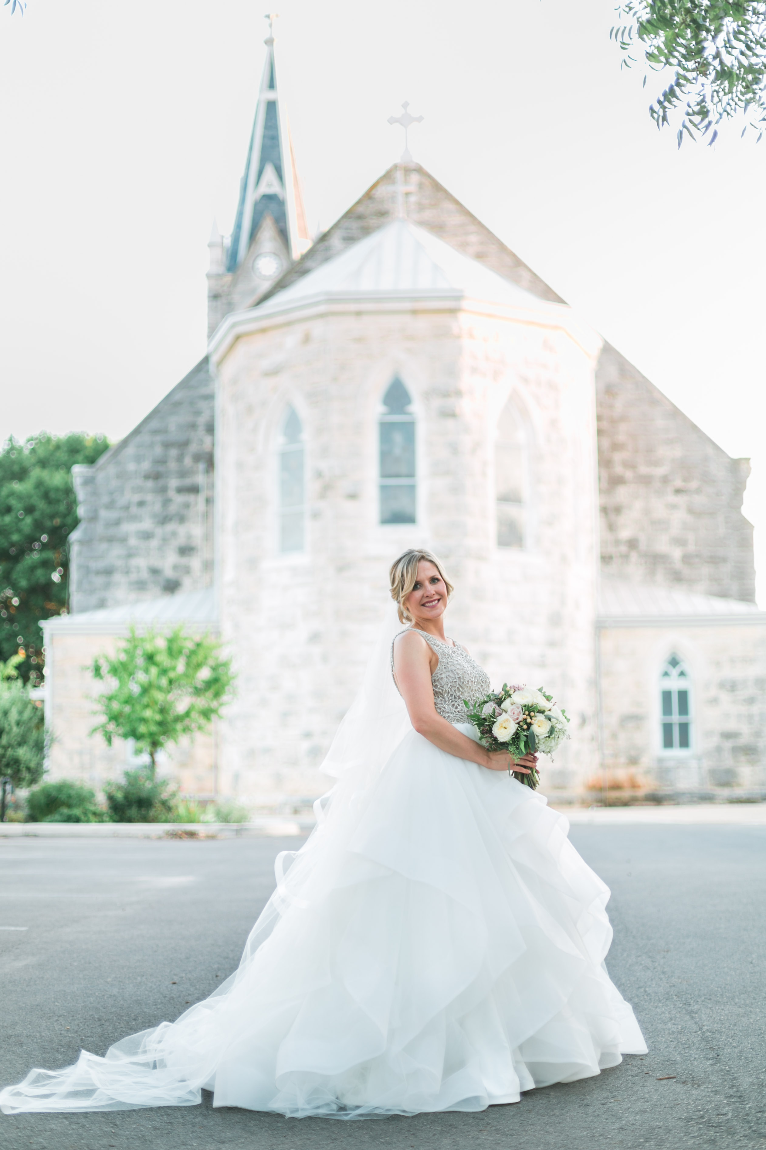 Wedding at St Marys Catholic Church Fredericksburg by Lori Blythe