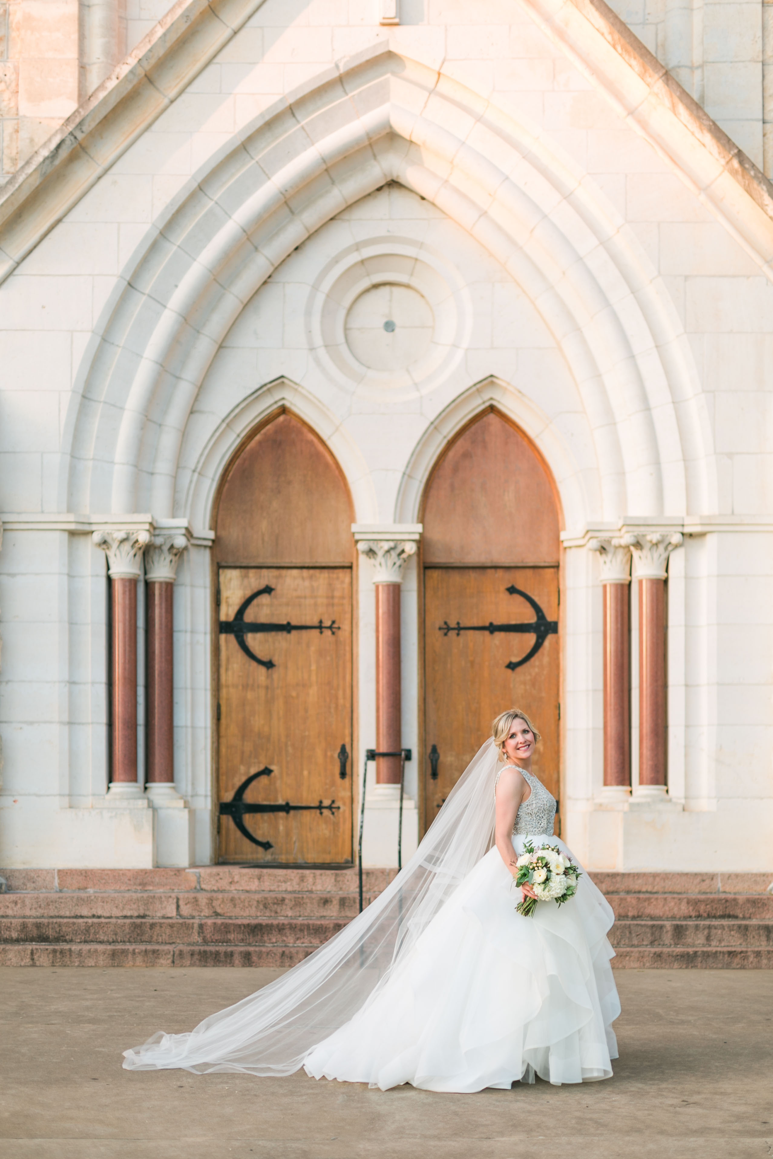 Wedding at St Marys Catholic Church Fredericksburg by Lori Blythe