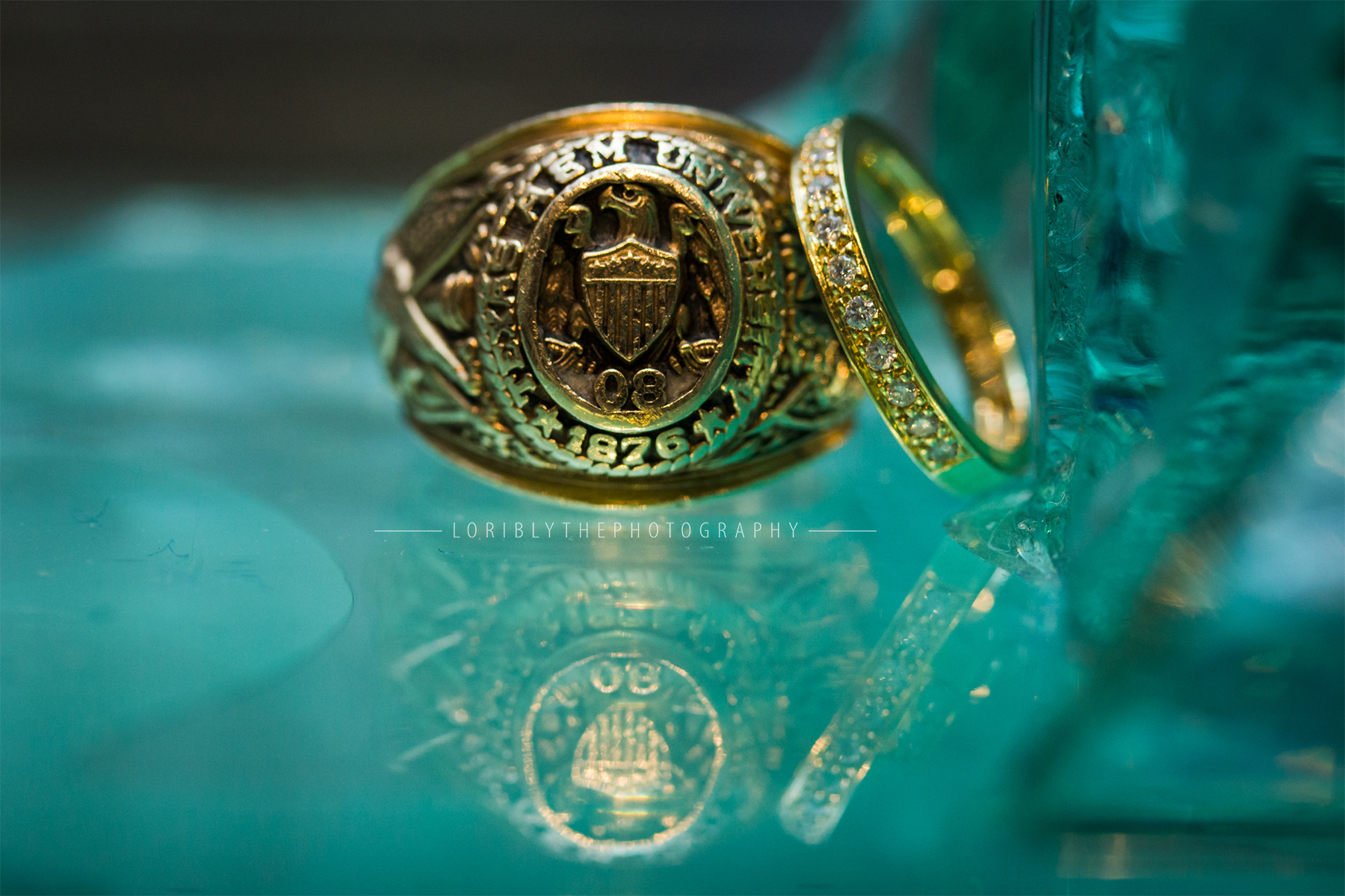 aggie ring teal