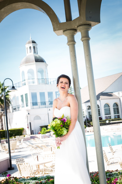 Bentwater Yacht Club Wedding Bride