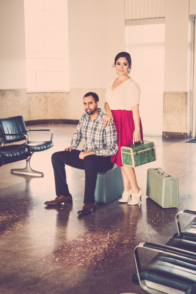 1940 Air Terminal Museum Engagement by Lori Blythe Photography